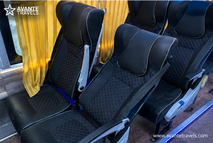 Bharatbenz 35 seater interior seats