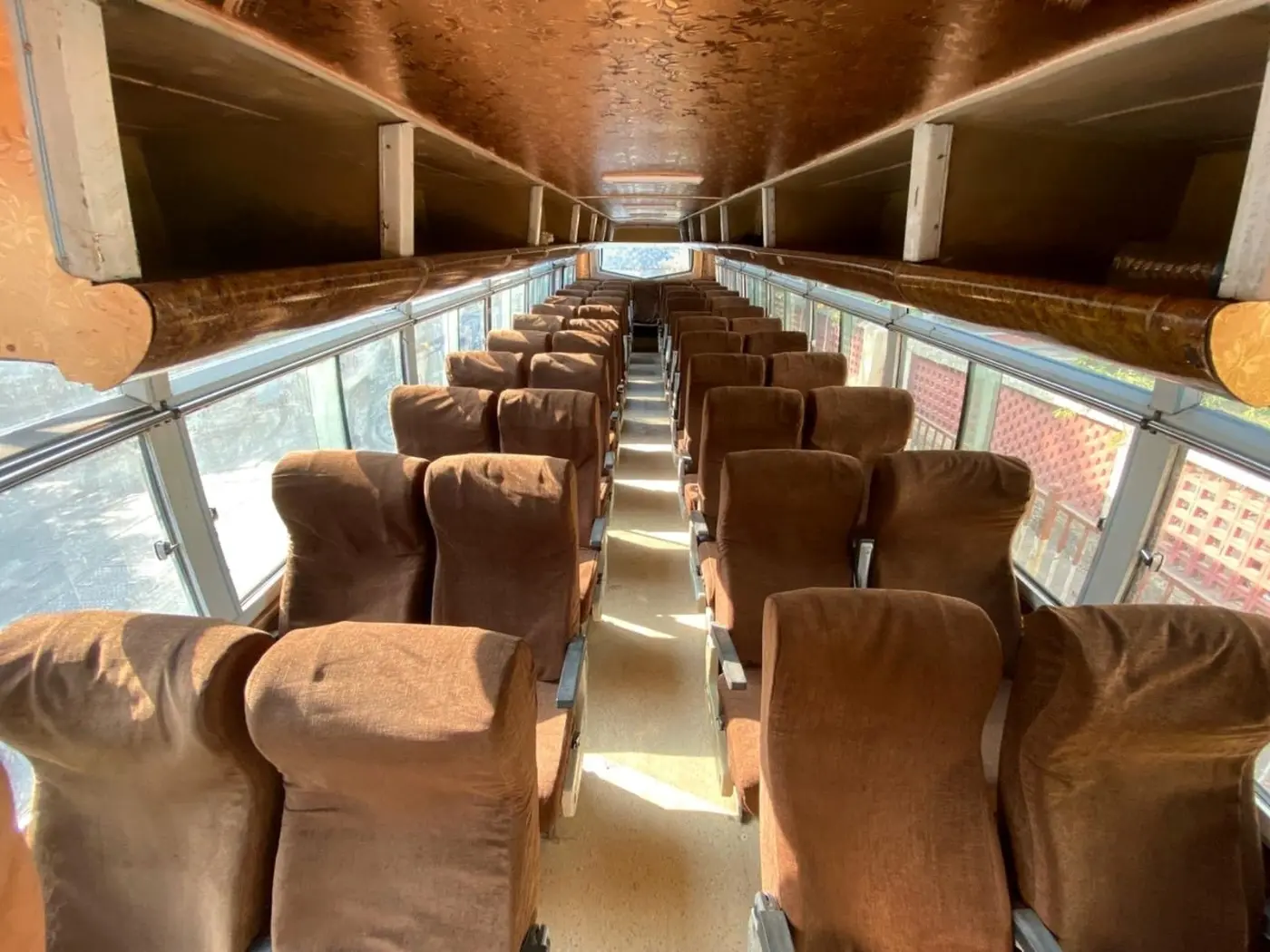 Pushback seats, 49 seater