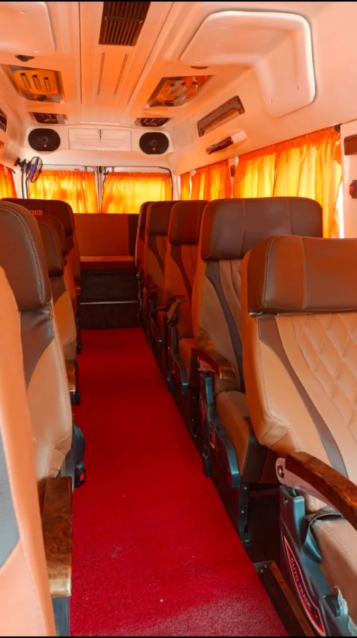 Maharaja tempo traveller, 20 seater 2 by 1 seating