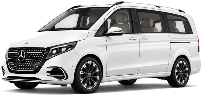 Mercedes V Class luxury van on rent in Mumbai
